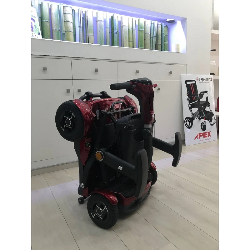 Scooter eléctrico I Laser plegable para discapacitados