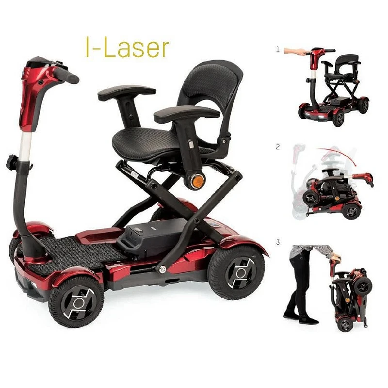 Scooter eléctrico I Laser plegable para discapacitados