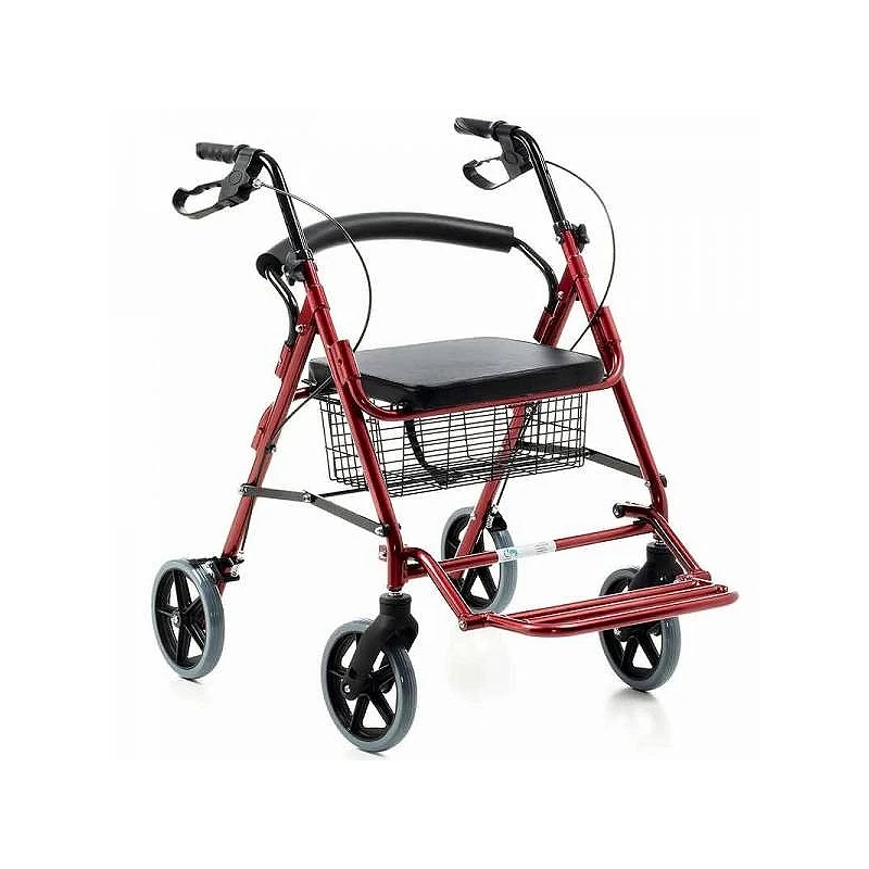 Andador que se convierte en silla de ruedas