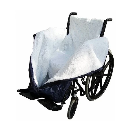 Saco Térmico Impermeable con borreguito para silla de ruedas