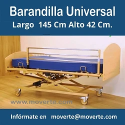 Barandilla abatible universal (unidad)