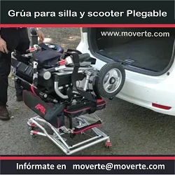 Grúa Zeus Elevador scooter y silla ruedas
