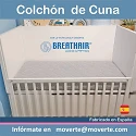 El colchón para cuna antiasfíxia Breathair.