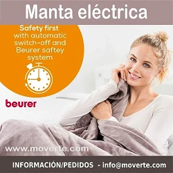 MANTA DE CALOR BEURER HD-75 MANTA CON SISTEMA DE DESCONEXION AUTOMATICO