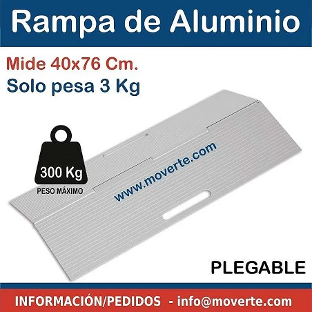 Rampa de aluminio Portátil "Scala Mini"