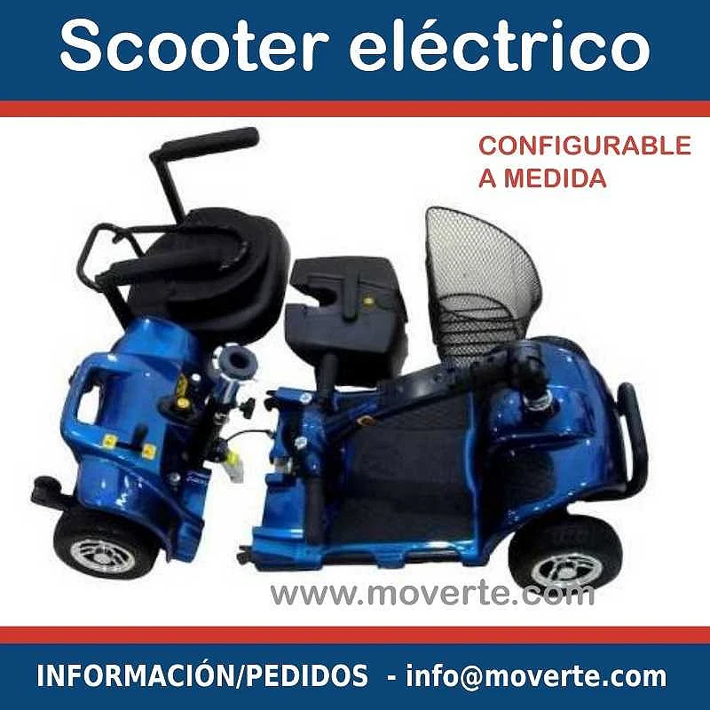 Scooter eléctrico 4 ruedas configurable a medida Smart