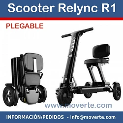 Scooter Eléctrico Plegable de 3 ruedas Relync