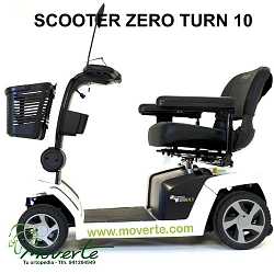 Scooter Zero Turn 10 con tracción 2x2