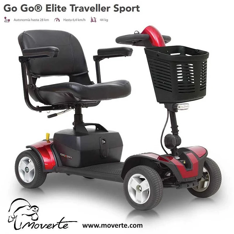 Scooter Go Go Elite Traveller Sport rojo