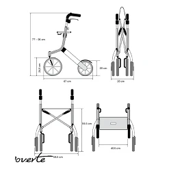 Andador Let's Go Out con amortiguación