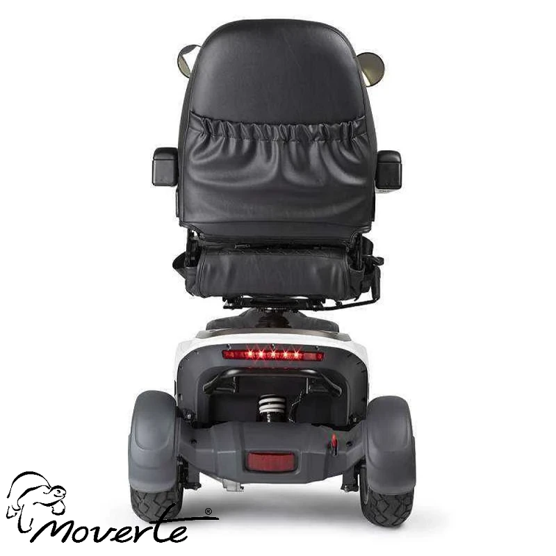 Scooter Eléctrico con suspensión I-Vita Lite vista trasera Ortopedia Moverte