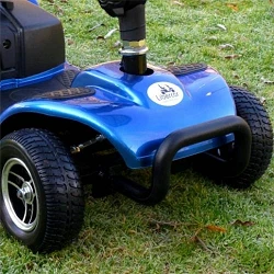 rueda realzada y paragolpes Scooter Litium 4 ruedas