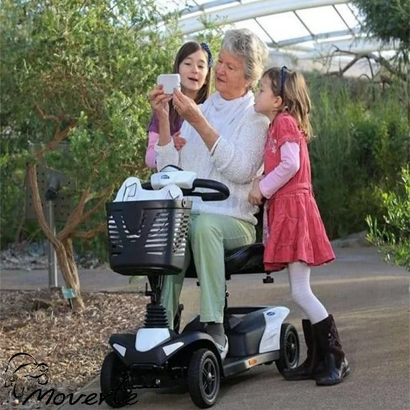 Scooter eléctrico pequeño 4 ruedas desmontable Colibri