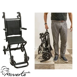 Silla de ruedas plegable silla de ruedas para llevar en el coche