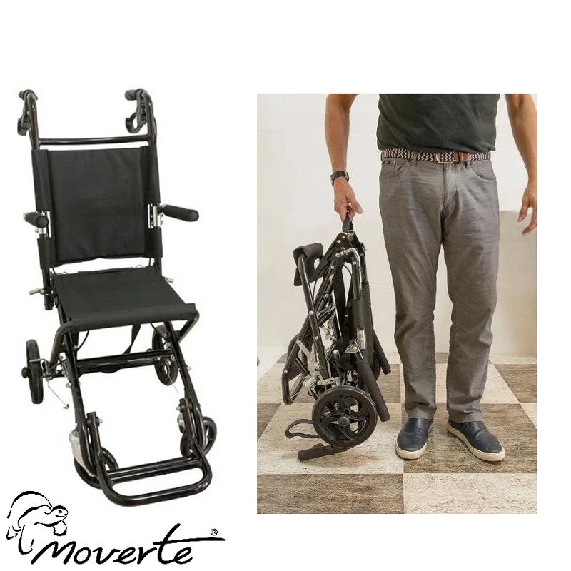 Silla de ruedas plegable silla de ruedas para llevar en el coche
