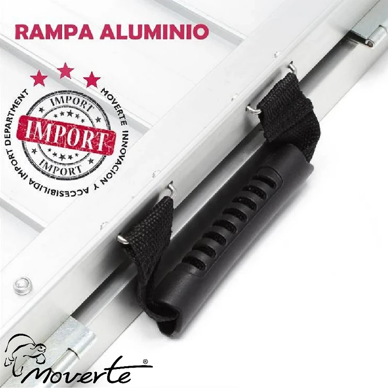 RAMPA DE ALUMINIO PLEGABLE 62X73 CMTS