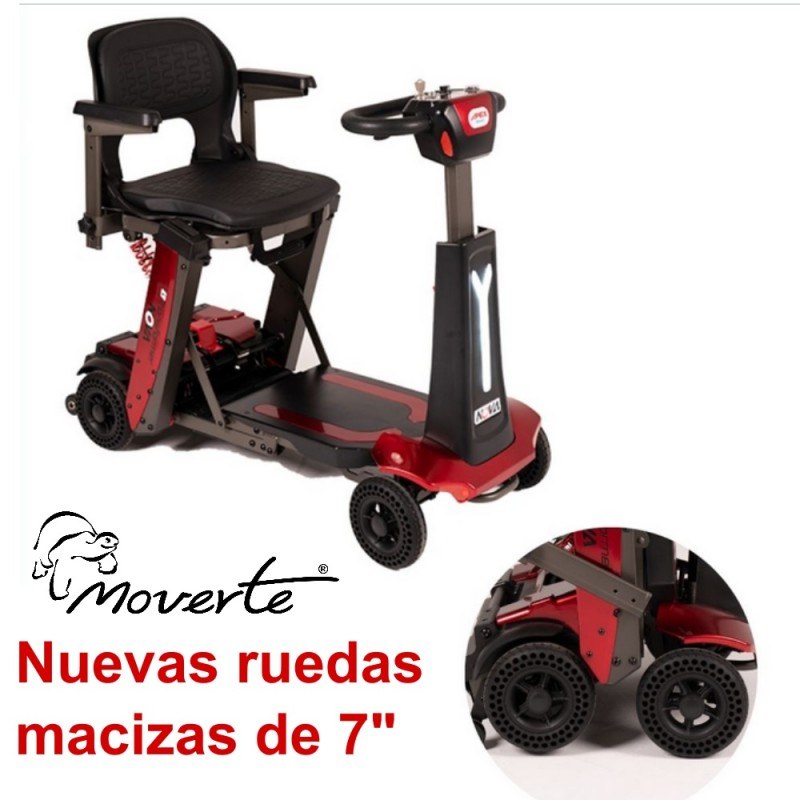 scooter electrico I laser nuevas ruedas macizas 7 pulgadas