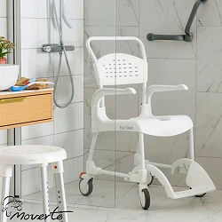 Silla de ruedas para baño ducha y wc etac clean