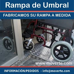 Rampa cuña de varias alturas desde 10 hasta 16 cm.