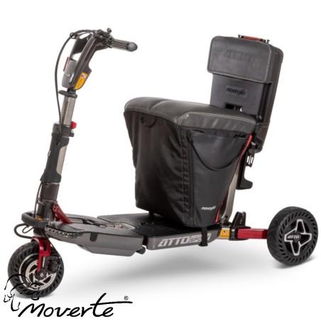 bolsa-transporte-y-asiento-cojin-cuero-poara-scooter-Atto-movinglife-ortopedia-moverte