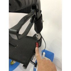 nuevo rollator XL playa regulable 5 posiciones en altura moverte