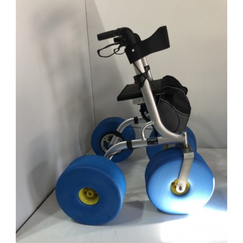 nuevo rollator beach XL para playa moverte