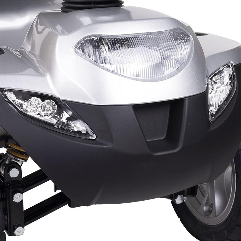 scooter eléctrico Gran Canaria plata luces led