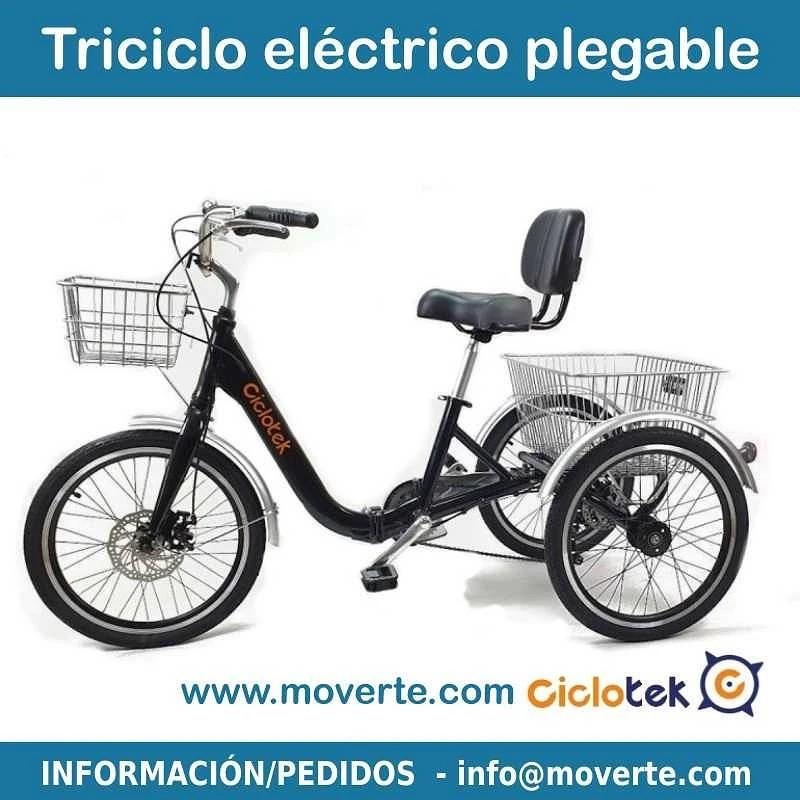Triciclo eléctrico Plegable