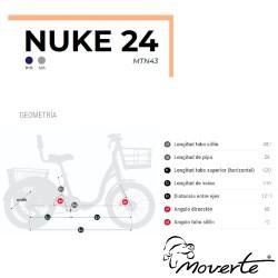 Triciclo Eléctrico Monty Nuke 24 