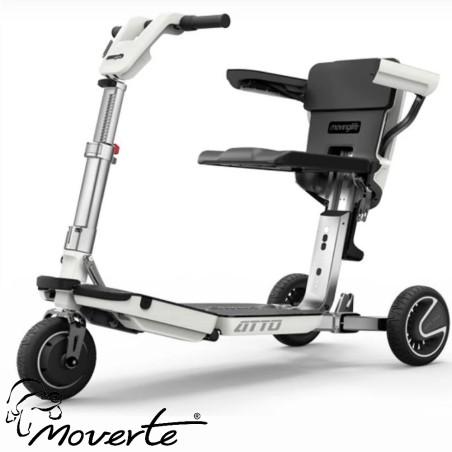 Scooter plegable 3 ruedas Atto - Blanco Moving Life  ortopedia moverte
