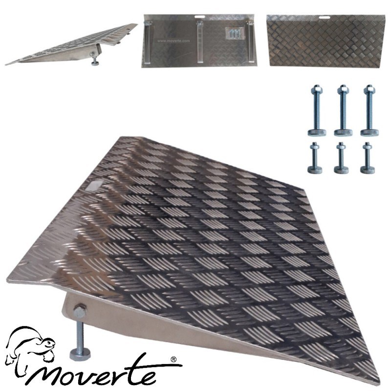 rampa aluminio para umbral regulable altura de 5 a 10 cm 87x41 moverte.com