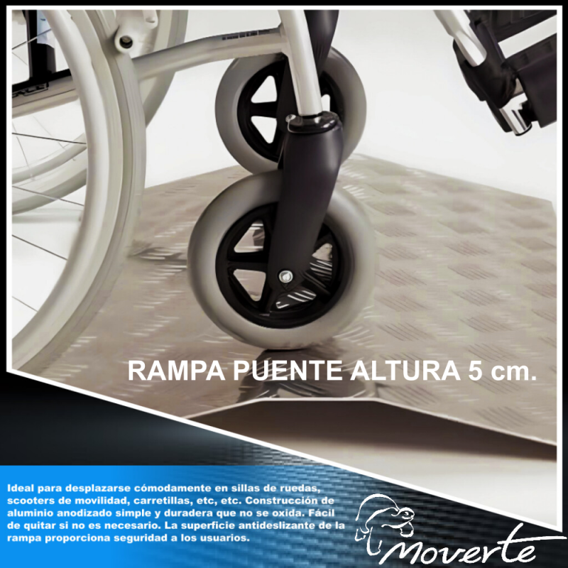 Rampa puente para silla ruedas 70x55x5 ortopedia online moverte.com