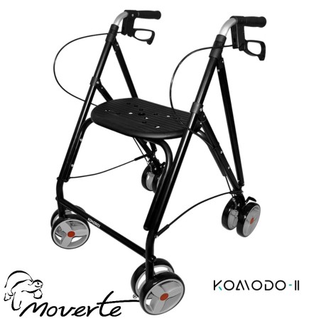 Andador Komodo 2 color negro ortopedia moverte