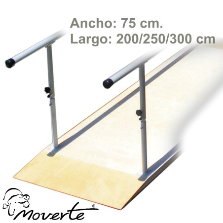 Piso de madera para paralelas Medidas 2 m.-2,5 m y 3 m.