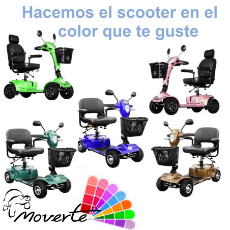 Color personalizado scooter eléctrico