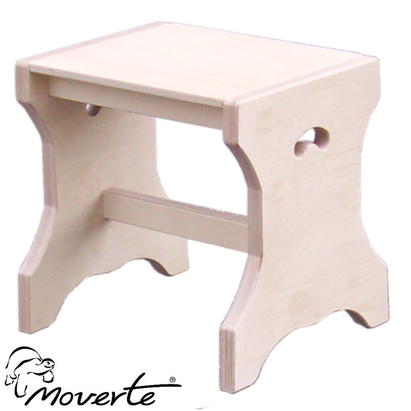 Taburete de madera para electroterapia y resonancia magnética