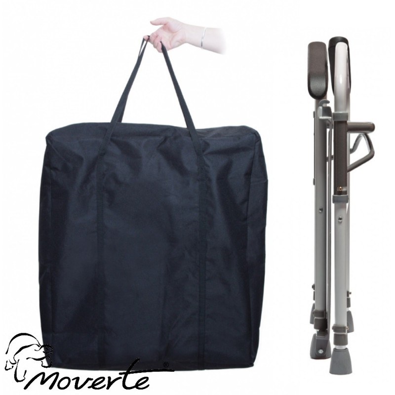 Bolsa de transporte del apoyabrazos plegable para inodoro