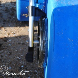 Rueda rollator de playa XL plegable y con asiento