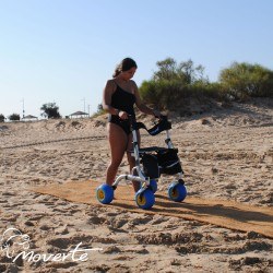 Andador de playa y caminos con ruedas grandes ortopedia moverte