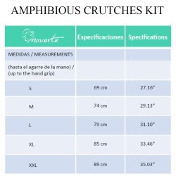 Muleta anfibia sumergible- Par 7 - moverte 