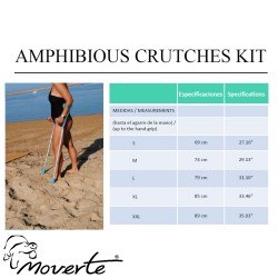 Muleta anfibia sumergible- Par 12 - moverte 