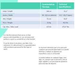 Tabla Snorkel para Personas con Discapacidad 6 - moverte 