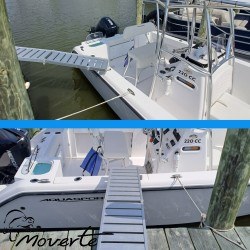 Rampa pasarela plegable para barco 2 Metros