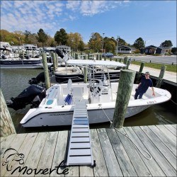 Rampa pasarela plegable para barco 2 Metros