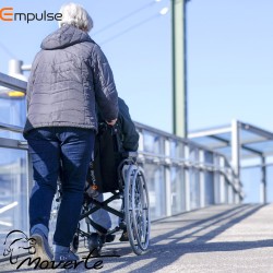 Motor auxiliar plegable para  silla de ruedas R20