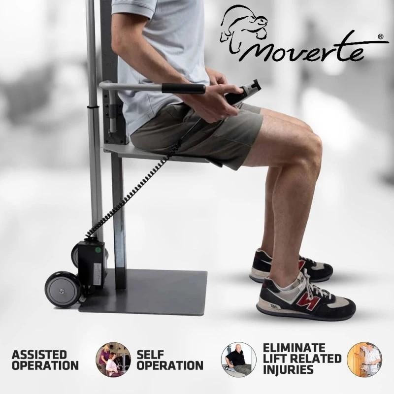 ELEVADOR ELÉCTRICO DE PERSONAS HASTA 180 Kg Indeelift PPU-S 2 - moverte 