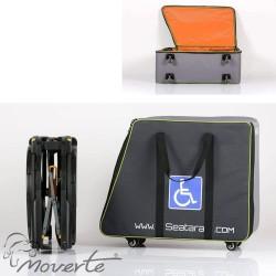 Maleta para silla de ducha plegable Wheelable