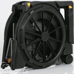 Silla de ducha Wheelable plegada