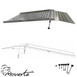 RAMPA UMBRAL 75 X 157CM. ALTURA REGULABLE DE 5 A 15 CM.