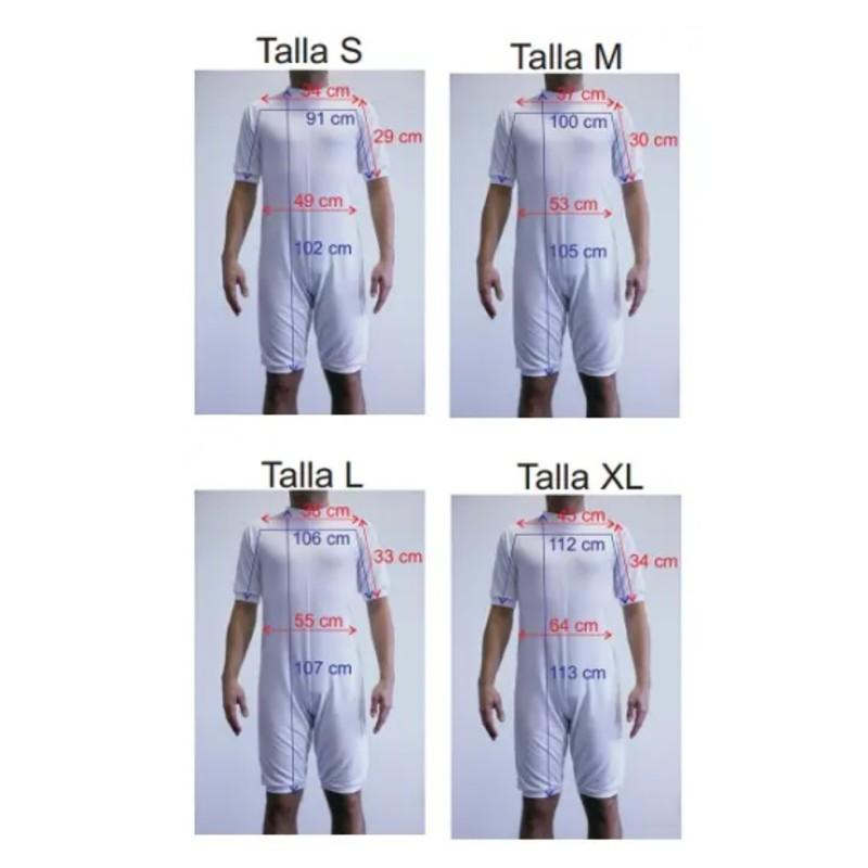 Pijama corto con dos cremalleras 2 - moverte 